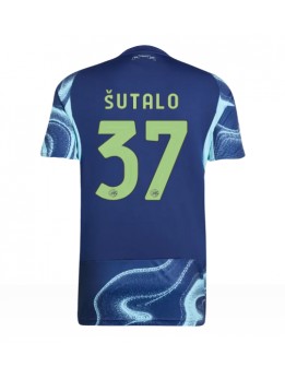 Billige Ajax Josip Sutalo #37 Bortedrakt 2025-26 Kortermet